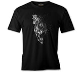 At 9 Siyah Erkek Tshirt