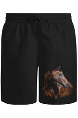At I Unisex Siyah Şort