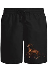 At III Unisex Siyah Şort