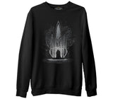 At The Gates - Charon Siyah Erkek Kalın Sweatshirt