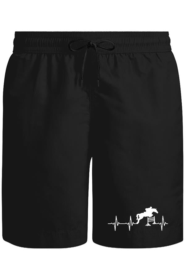 At X Unisex Siyah Şort