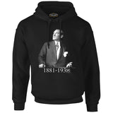 Atatürk - 1881-1938 Black Men's Zipperless Hoodie