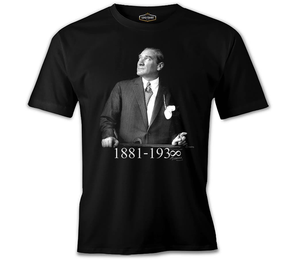 Atatürk - 1881-1938 Siyah Erkek Tshirt