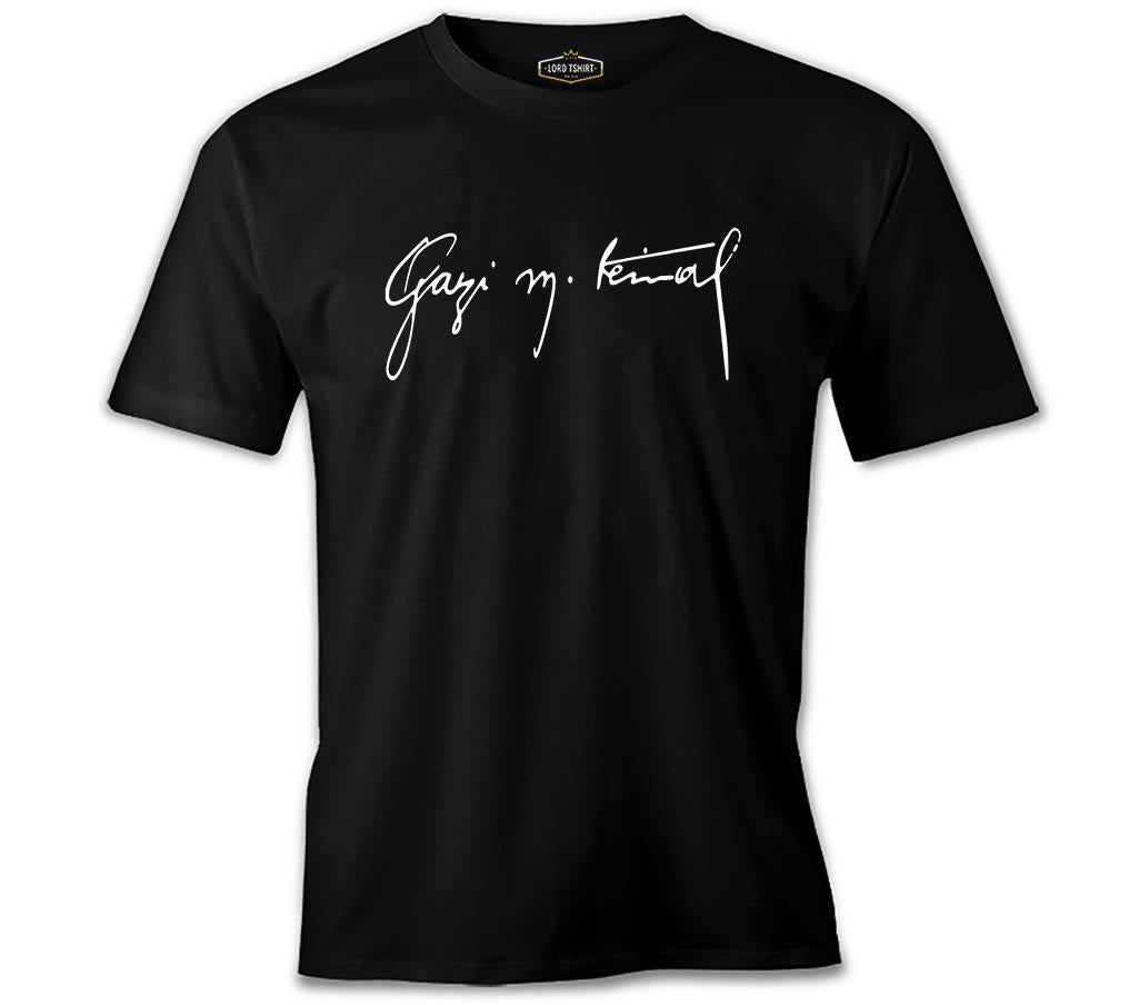 Ataturk - Gazi Mustafa Kemal Black Men's Tshirt
