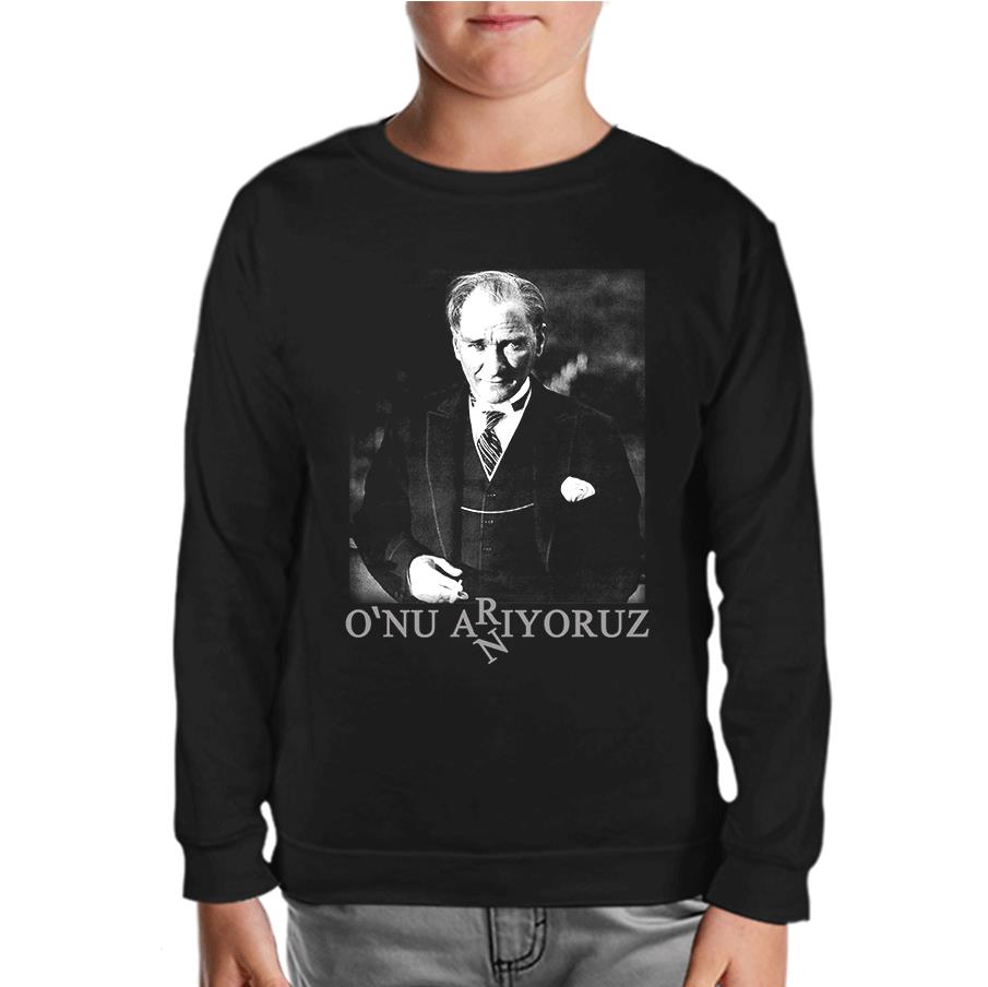 Atatürk - We Are Looking For Him. We Remember Black Kids Sweatshirt