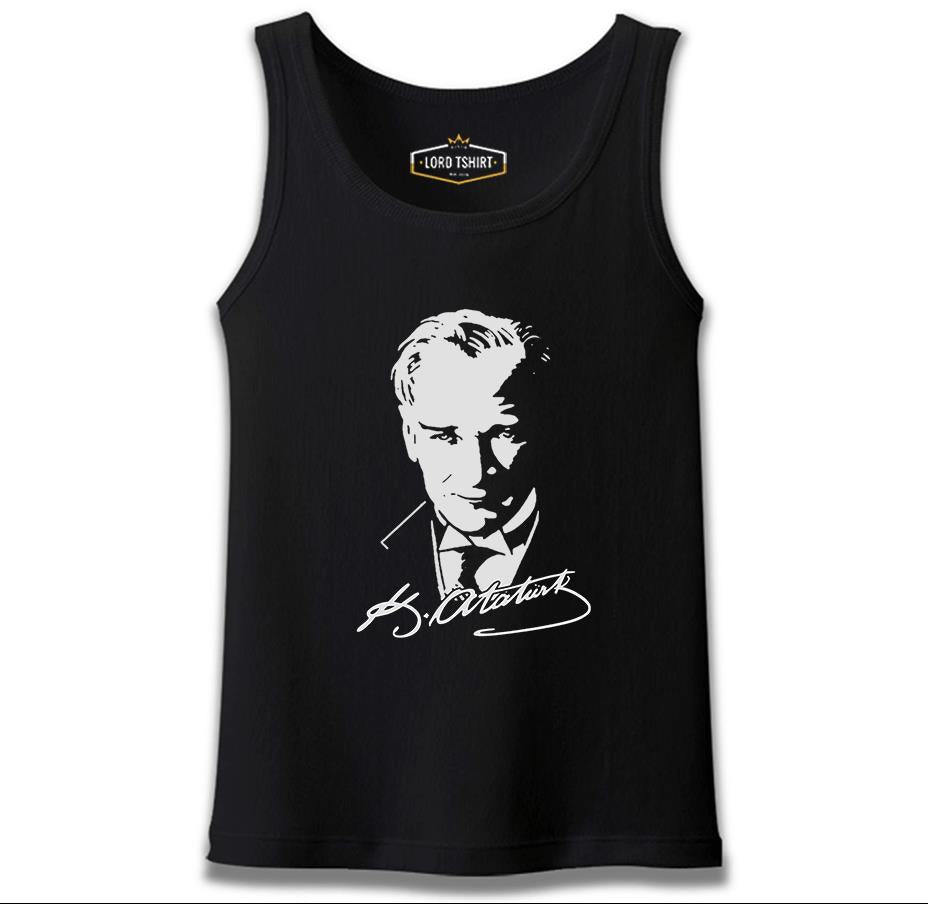Atatürk - Portre Siyah Erkek Atlet