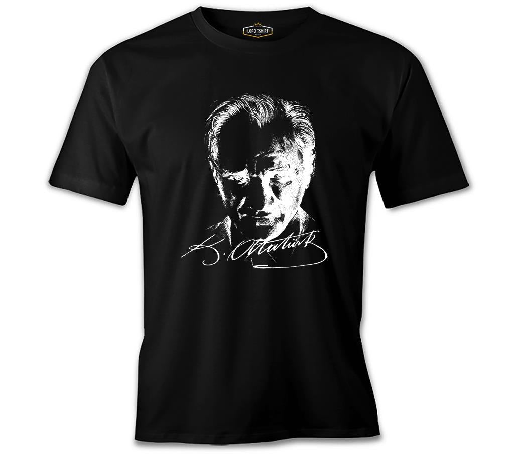 Ataturk - Portrait Black Men's Tshirt