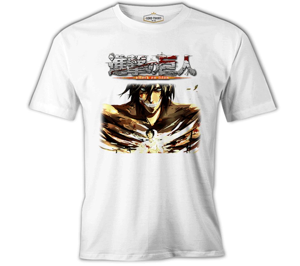 Attack on Titan White Men's Tshirt