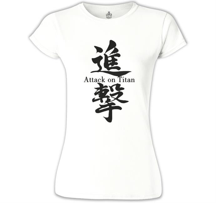 Attack on Titan - Sign White Women's Tshirt