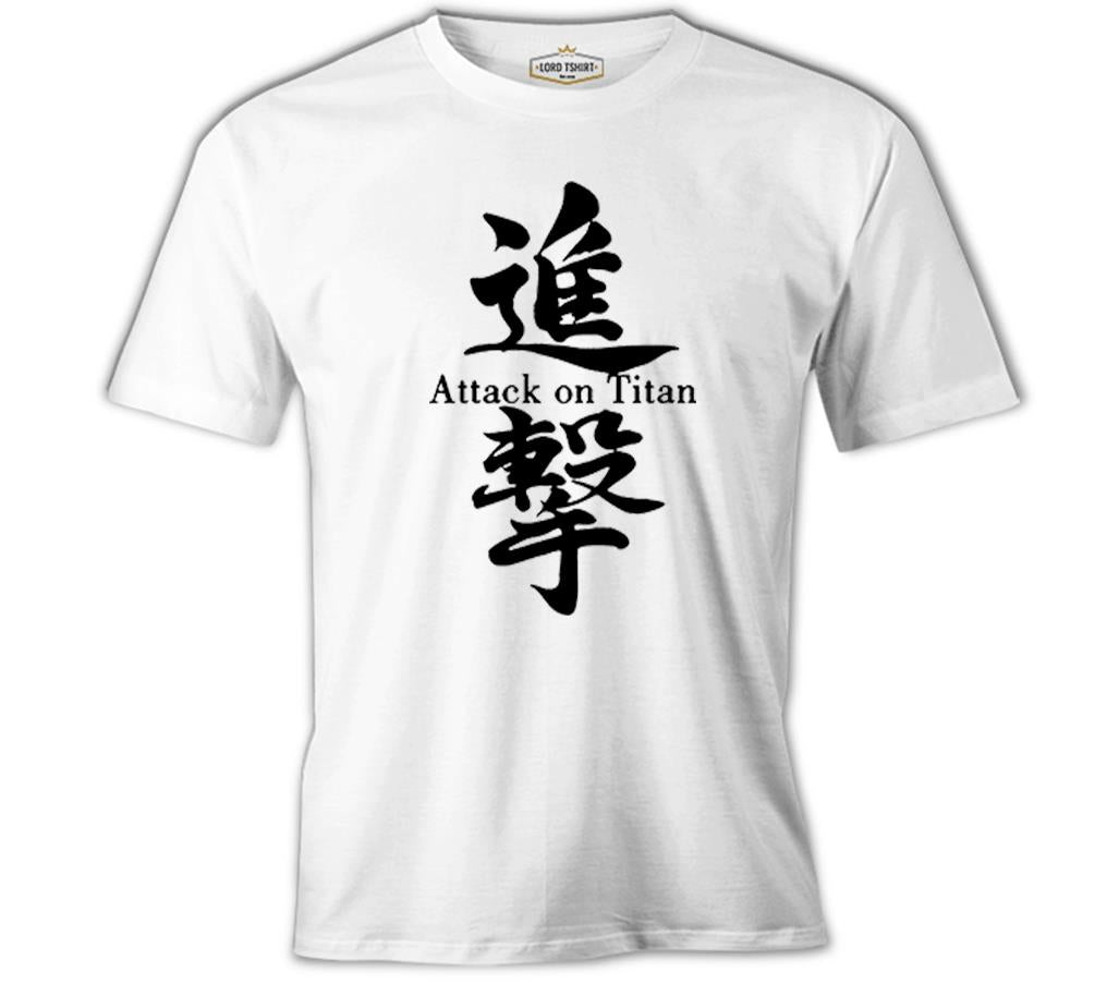 Attack on Titan - Sign White Men's Tshirt