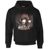 Attack on Titan Black Men's Zipperless Hoodie