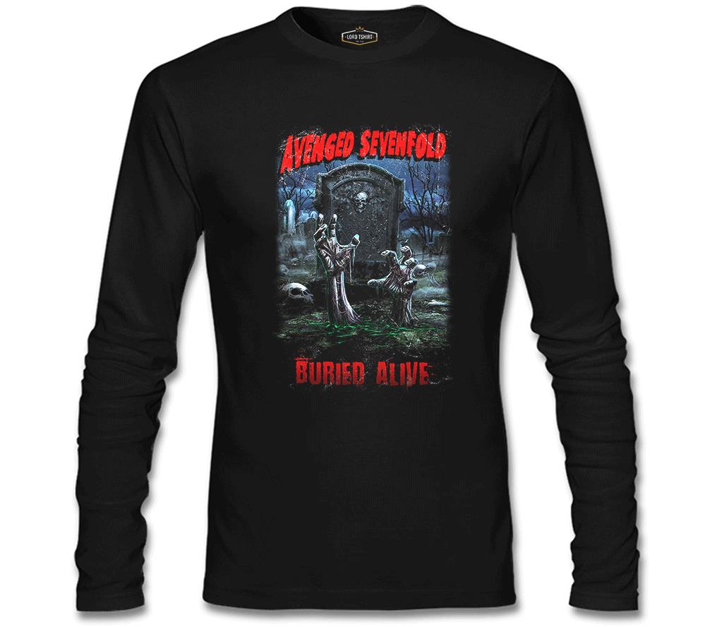 Avenged Sevenfold - Buried Alive Siyah Erkek Sweatshirt