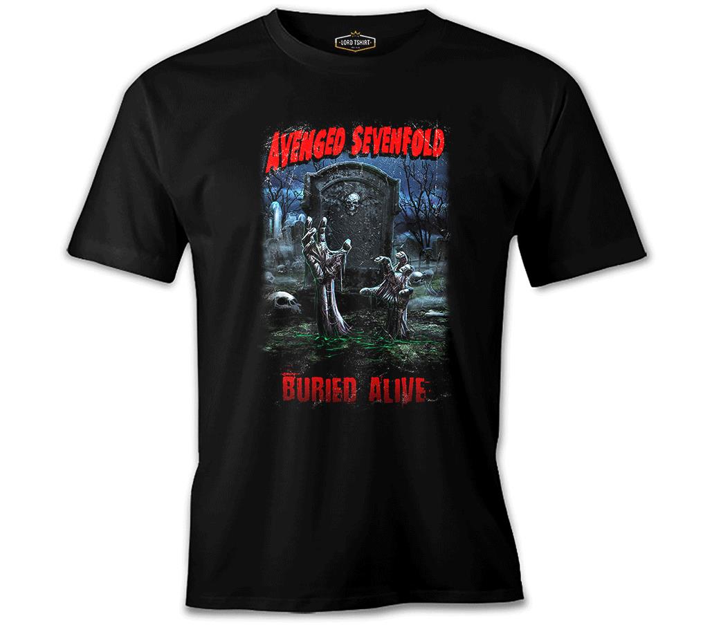 Avenged Sevenfold - Buried Alive Siyah Erkek Tshirt