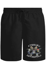 Avenged Sevenfold - Faces Unisex Siyah Şort