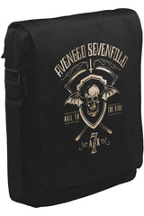 Avenged Sevenfold - Hail Logo Unisex Siyah Postacı Çanta