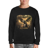 Avenged Sevenfold - Hail to the King Siyah Çocuk Sweatshirt