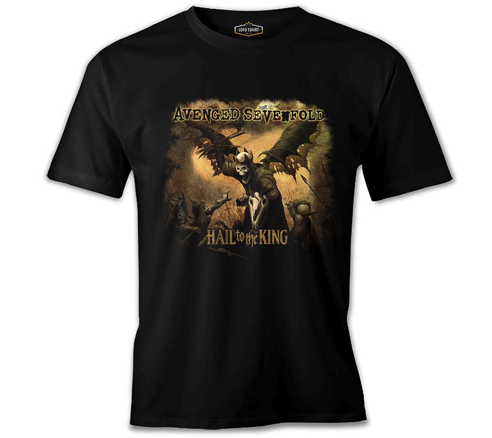 Avenged Sevenfold - Hail to the King Siyah Erkek Tshirt