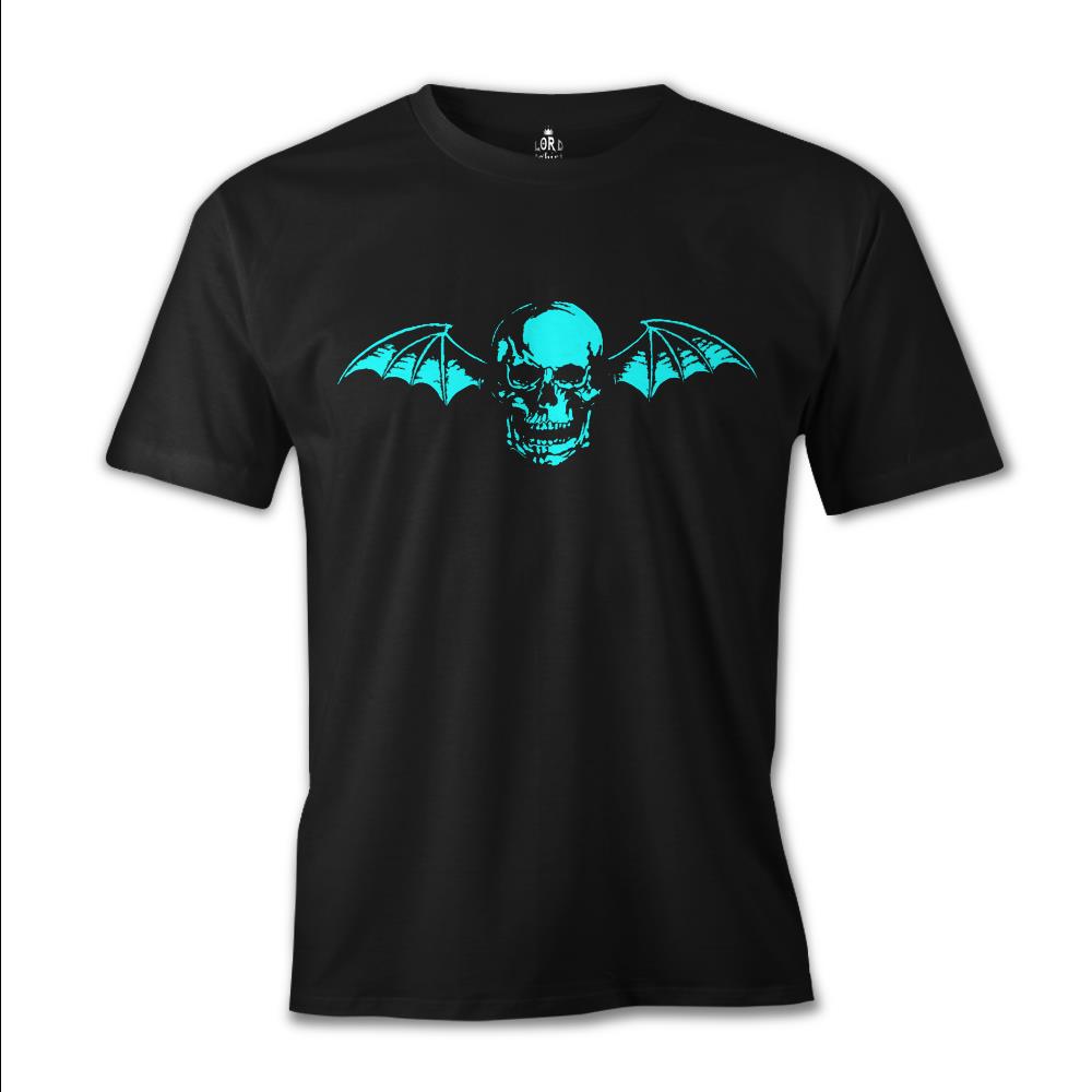 Avenged Sevenfold - Skull Logo Black Men's Tshirt