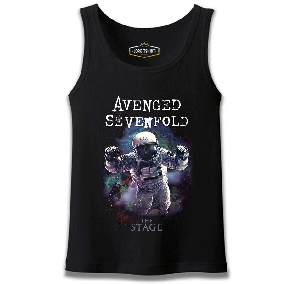 Avenged Sevenfold - Stage Astronaut Siyah Erkek Atlet