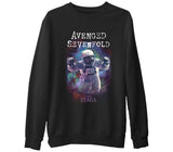Avenged Sevenfold - Stage Astronaut  Siyah Erkek Kalın Sweatshirt