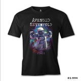 Avenged Sevenfold - Stage Astronaut Siyah Erkek Tshirt