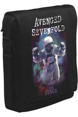 Avenged Sevenfold - Stage Astronaut Unisex Siyah Postacı Çanta