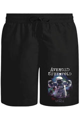 Avenged Sevenfold - Stage Astronaut Unisex Siyah Şort