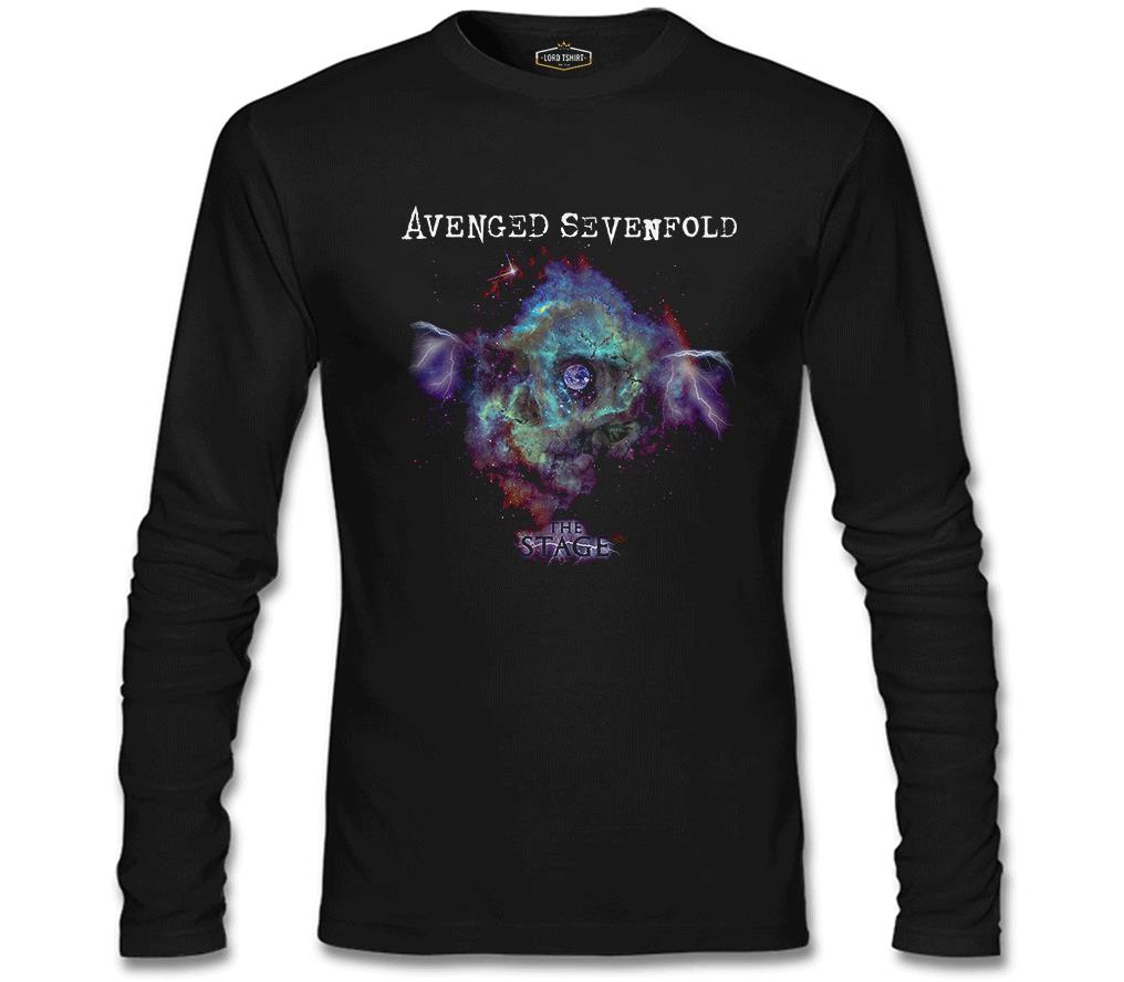 Avenged Sevenfold - Stage Stardust Siyah Erkek Sweatshirt