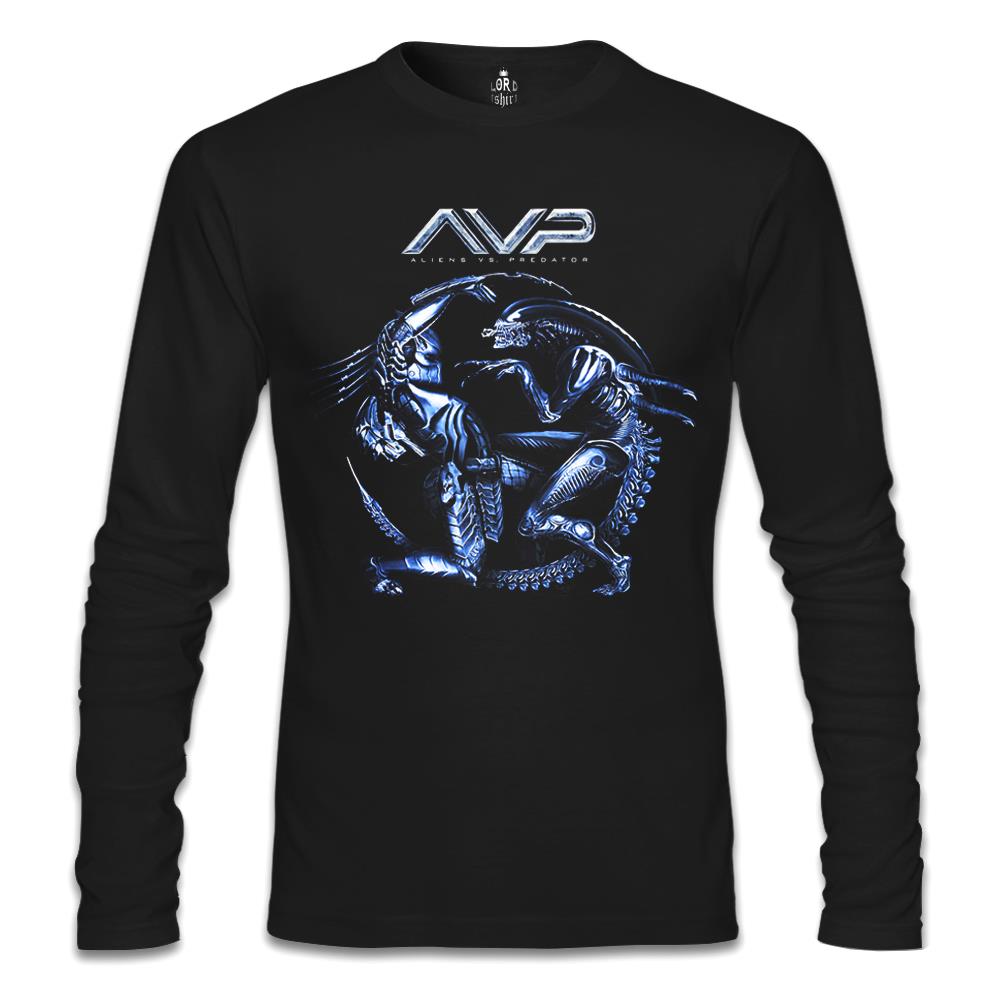 AVP - Alien vs. Predator Black Men's Sweatshirt