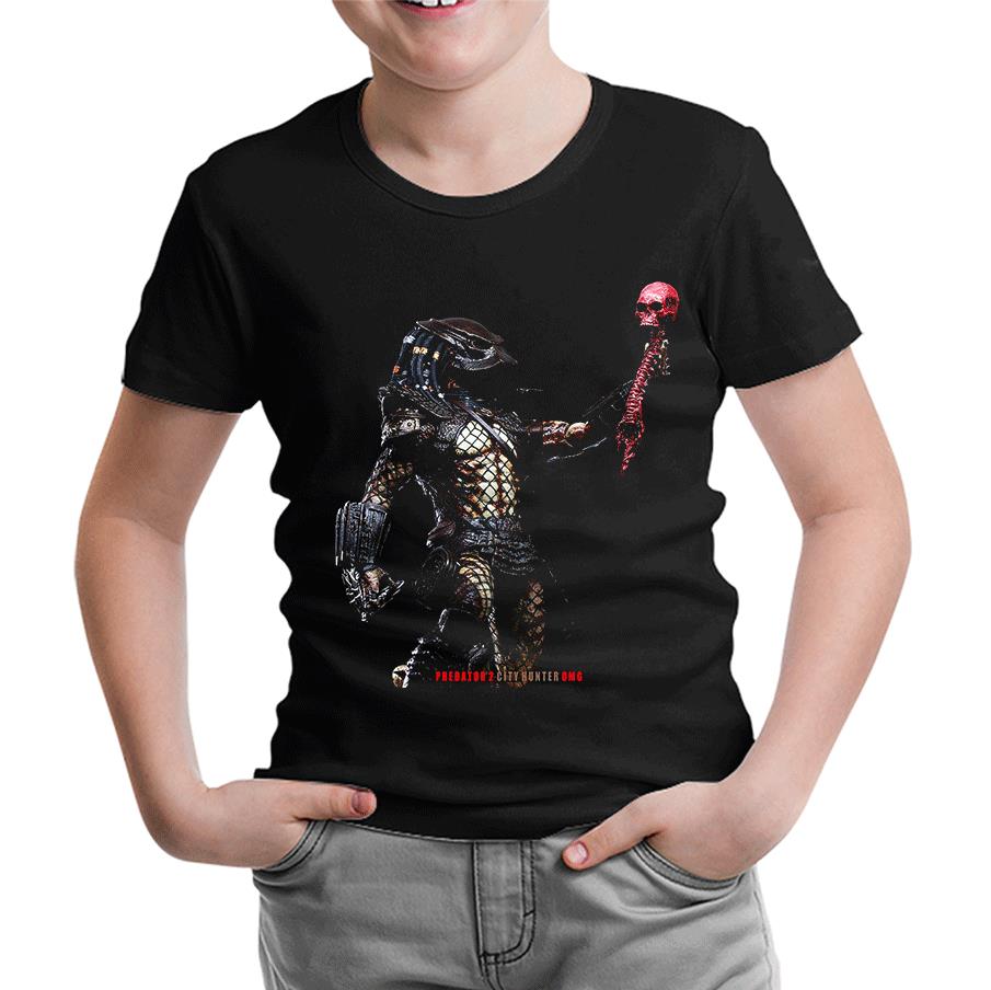 AVP - Predator City Hunter Siyah Çocuk Tshirt