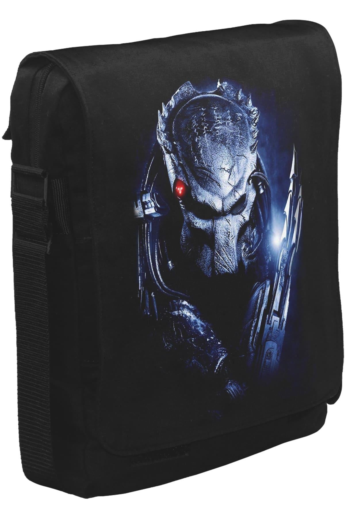 AVP - Predator Unisex Siyah Postacı Çanta