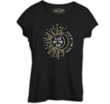 Ay Güneş - Live by the Sun Black Women's Tshirt