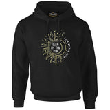Ay Güneş - Live by the Sun Black Men's Zipperless Hoodie