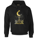 Moon - Queen Black Men's Zipperless Hoodie