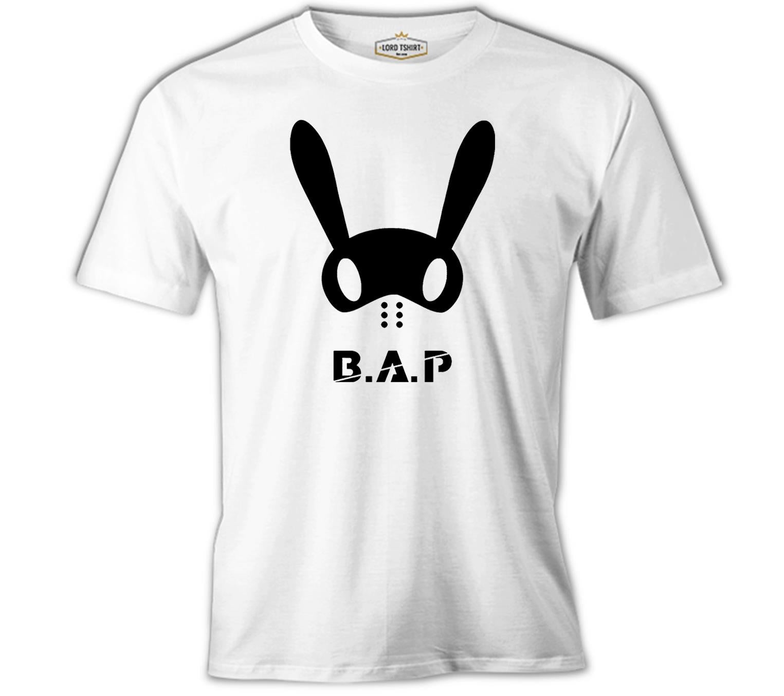 BAP - Logo White Men's Tshirt