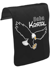 Baba Eagle Unisex Black Removable Messenger Bag Cover CK-1443 