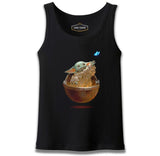 Baby Yoda - Kelebek Black Men's Undershirt