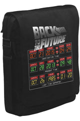 Back to the Future - 21.10.2015 Unisex Siyah Postacı Çanta