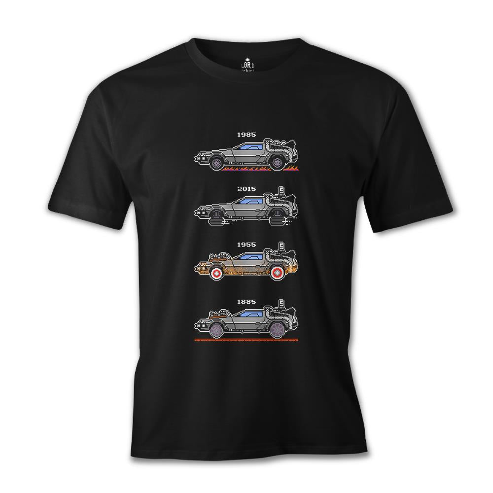 Back to the Future - Chronology Black Men's Tshirt