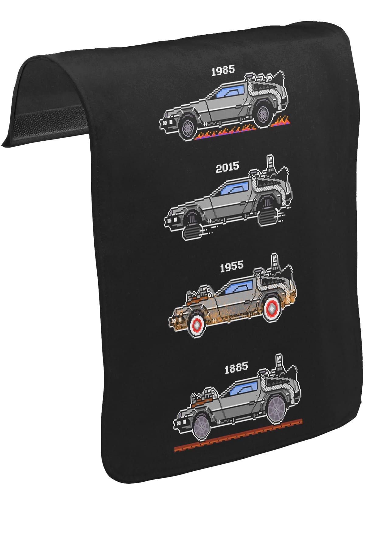 Back to the Future - Chronology Unisex Black Snap-On Messenger Bag Cover CK-1039 