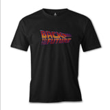 Back to the Future - Logo Black Men's Tshirt