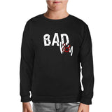 Bad Boy - Sin Black Kids Sweatshirt