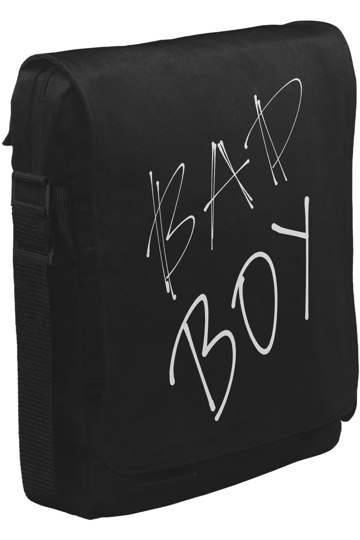 Bad Boy Unisex Siyah Postacı Çanta