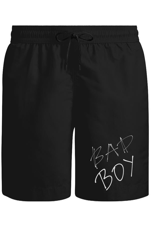 Bad Boy Unisex Siyah Şort