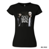 Bad Meets Evil Black Women's Tshirt
