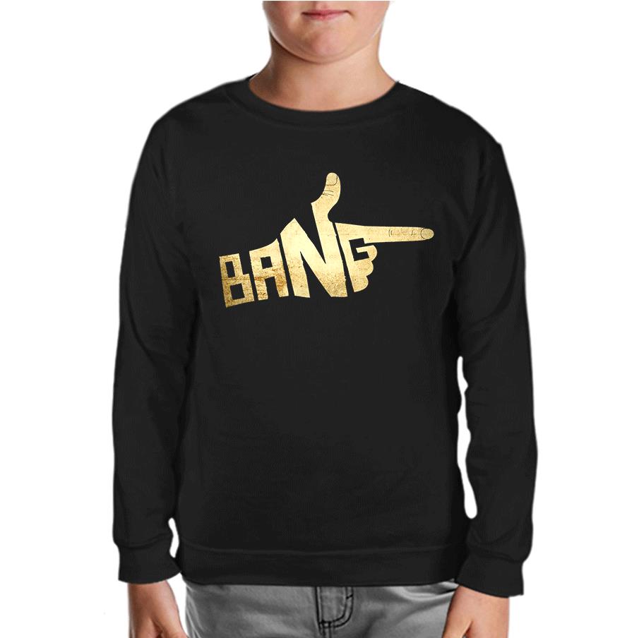 Bang Black Kids Sweatshirt