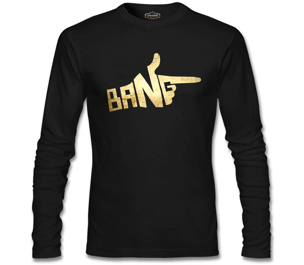 Bang Siyah Erkek Sweatshirt