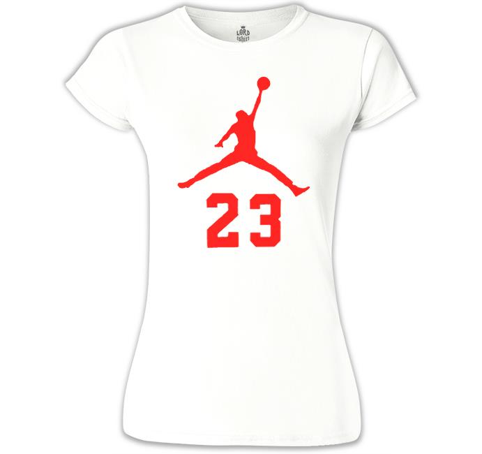 Basketball - Jordan 23 White Women's T-Shirt