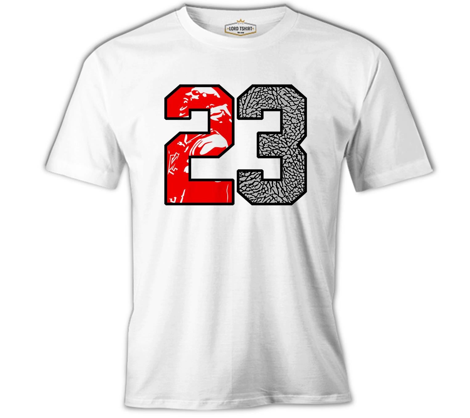 Basketball - Jordan  Beyaz Erkek Tshirt