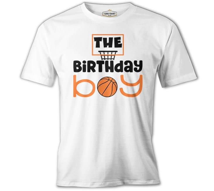 Basketball - Birthday Boy White Men's Tshirt